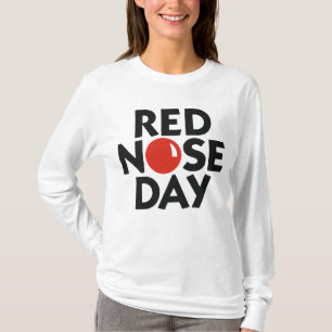 "Red Nose Day" Kvinnors TSHIRT Tee