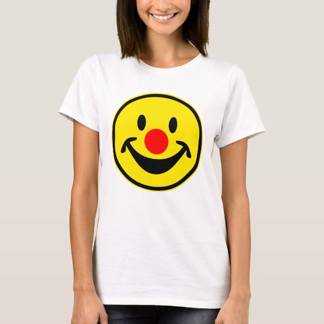 Red Nose - gult + dina idéer Tee Shirt (Framsida)