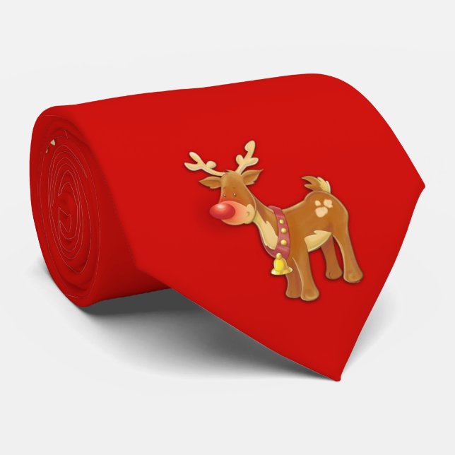 Red Nose Reindeer Red Slips (Rullad)