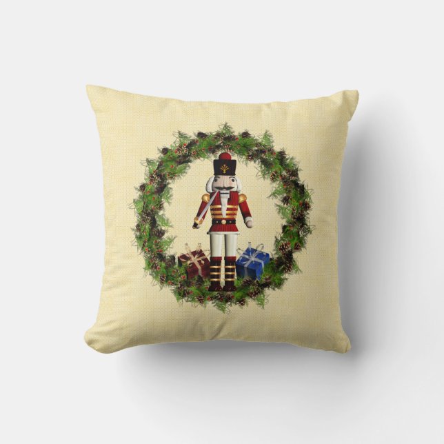 Red Nutcracker Wandejul Dekorativ kudde (Framsida)