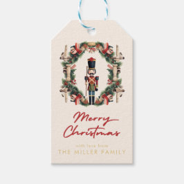 Red Nutcracker Wandejul Presentetikett