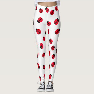 Red Nyckelpiga Leggings