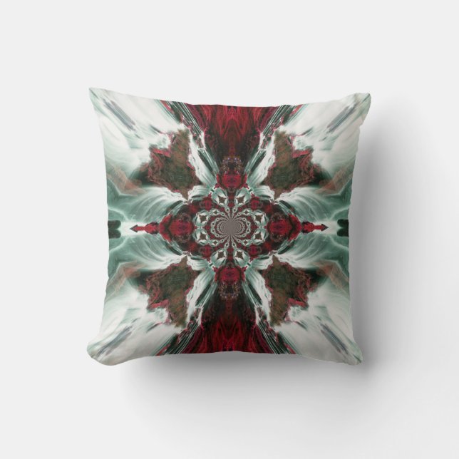 Red Ocean Cascade Pillow Kudde (Framsida)