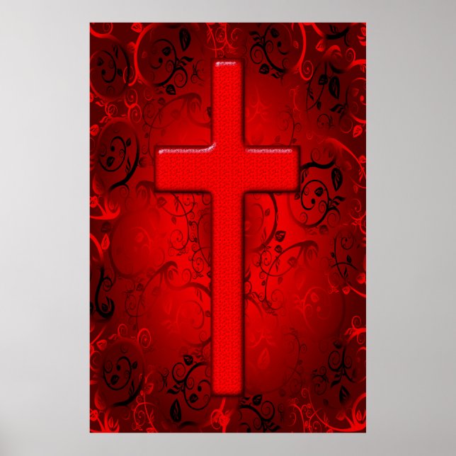 RED OCH BLACK KOR DESIGN POSTER (Framsidan)