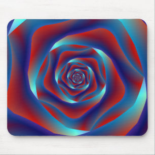 Red och Blues Spiral Ro Mousepad Musmatta