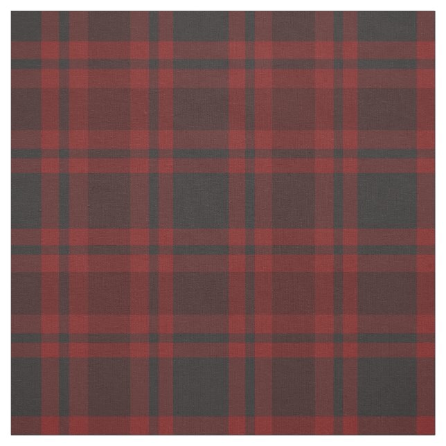 Red och Grått Tartan Play Fabric  Tyg (Provkarta)