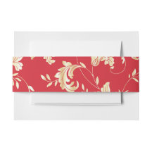 Red och Guld Belly Band