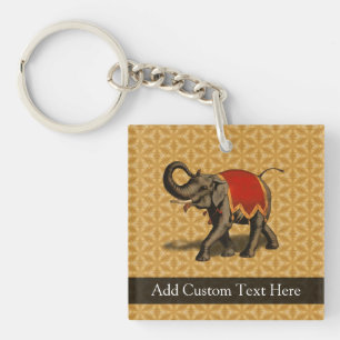 Red och Guld Elephant
