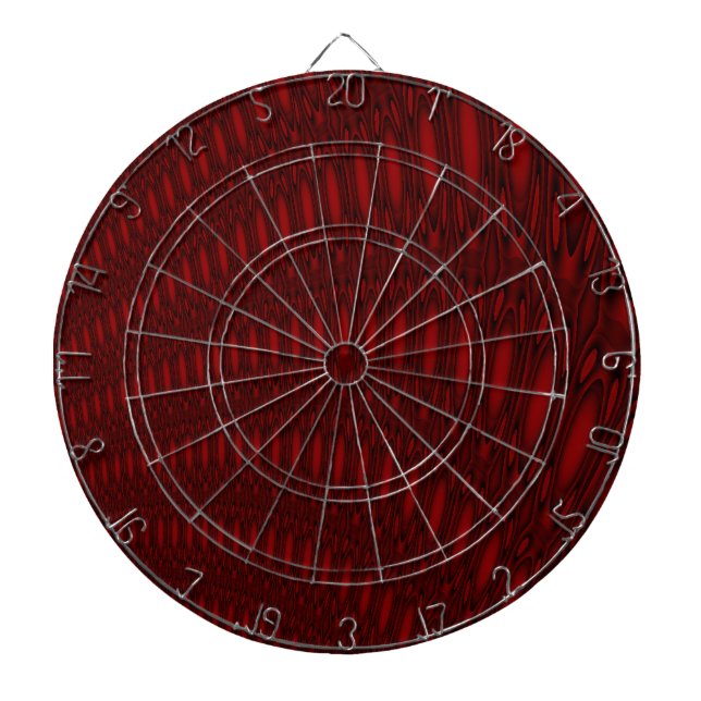 Red Octopus Tentacles Dart Board Darttavla (Framsidan)
