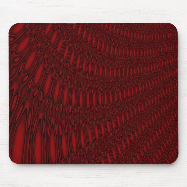 Red Octopus Tentacles Mousepad Musmatta (Framsidan)