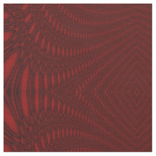 Red Octopus Tentacles Patterned Craft Fabric Tyg