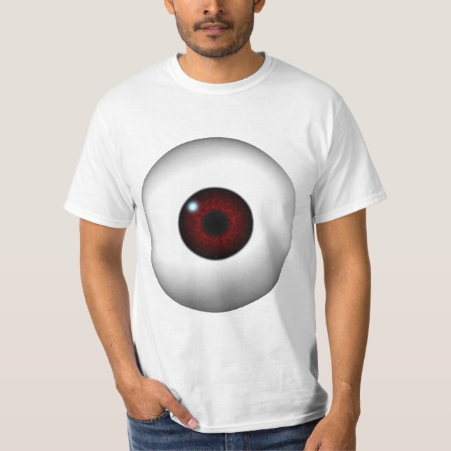 red öga t-shirt (Framsida)