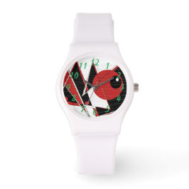 Red Öga vaktar kvinnors bevakning Armbandsur