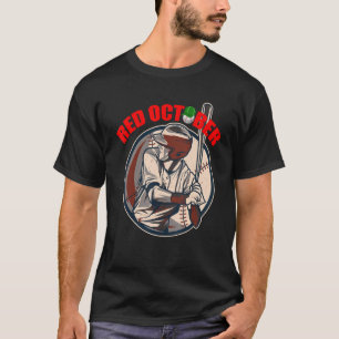 Red oktober Philly Philadelphia Baseball T Shirt