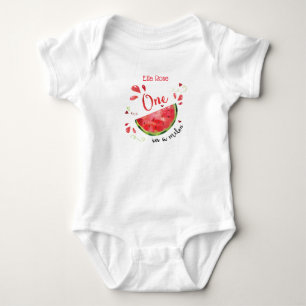 Red One i Melon First Birthday Outfit Shirt T Shirt