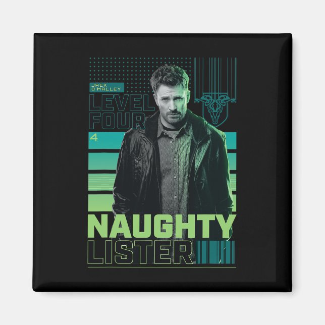 Red One - Naughty Lister Magnet (Framsidan)