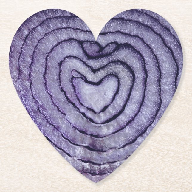 Red Onion Underlägg Papper (Framsida)