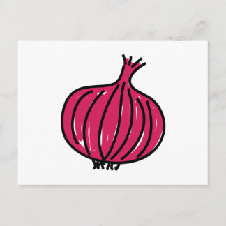 Red Onion Vykort