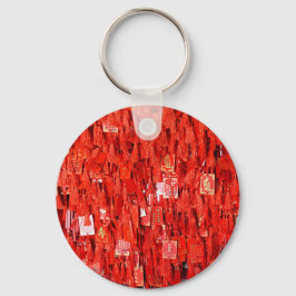 Red Önskemål Nyckelring