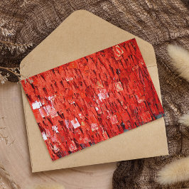 Red Önskemål Vykort