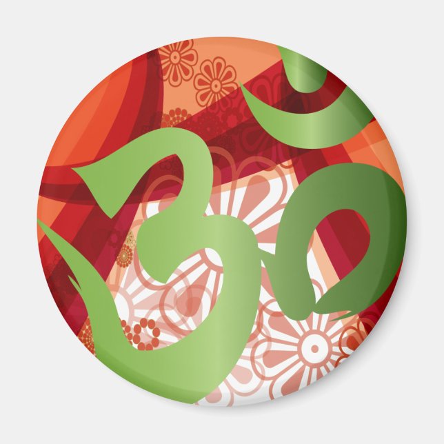 Red-Orange-Bg_Grönt-Om Magnet (Framsidan)