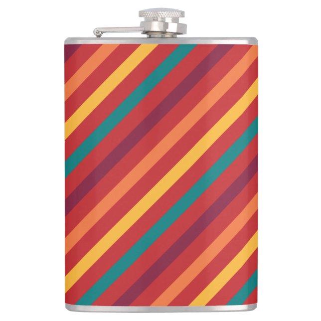 RED ORANGE GULT TEAL RAND FICKPLUNTA (Framsidan)