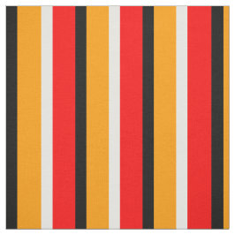 Red Orange Rand Mönster Design Tyg