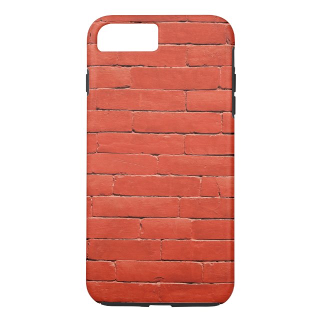 Red Orange Wall Case-Mate iPhone Skal (Baksida)