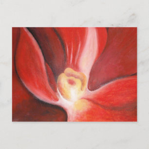 Red Orchid Vykort