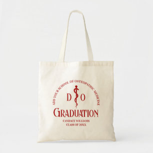 Red Osteopatic Medical School Studenten Tygkasse