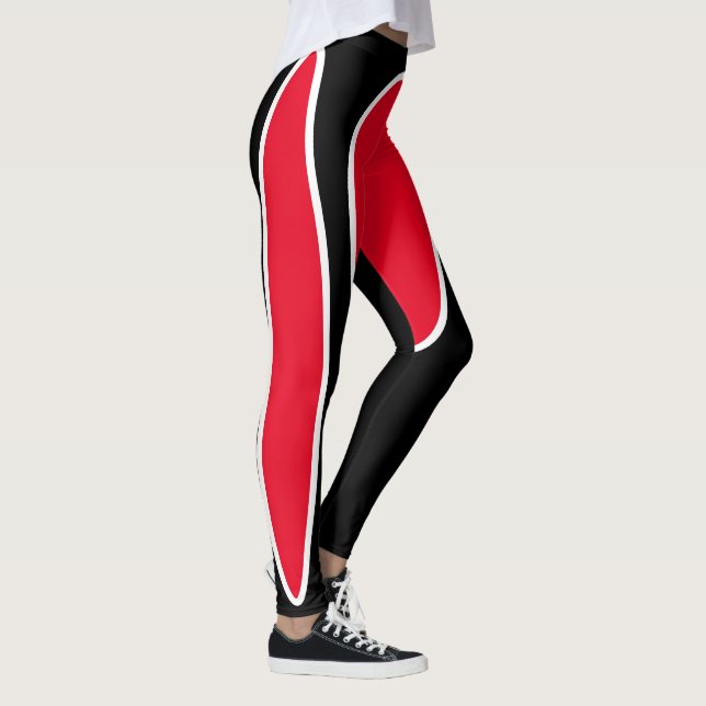 Red Oval Leggings (Höger)