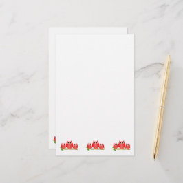 Red Owls Design Brevpapper