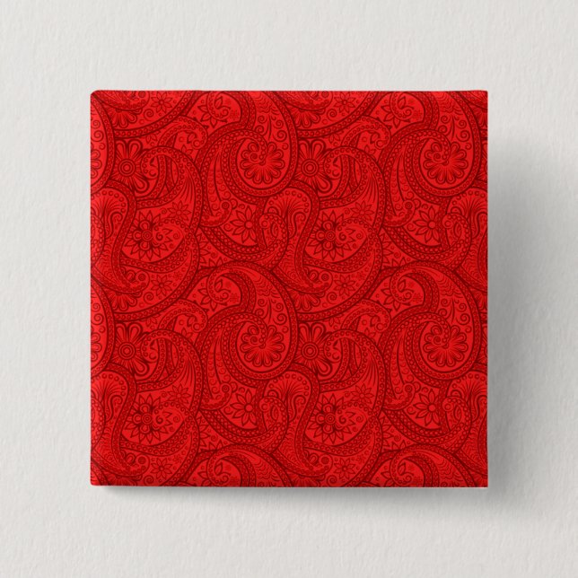 Red Paisley Knapp (Framsida)