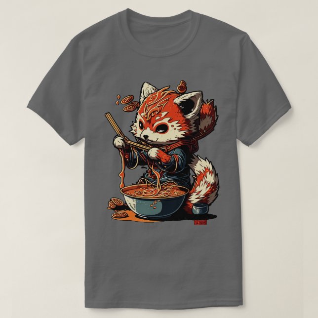Red Panda2 T Shirt (Design framsida)