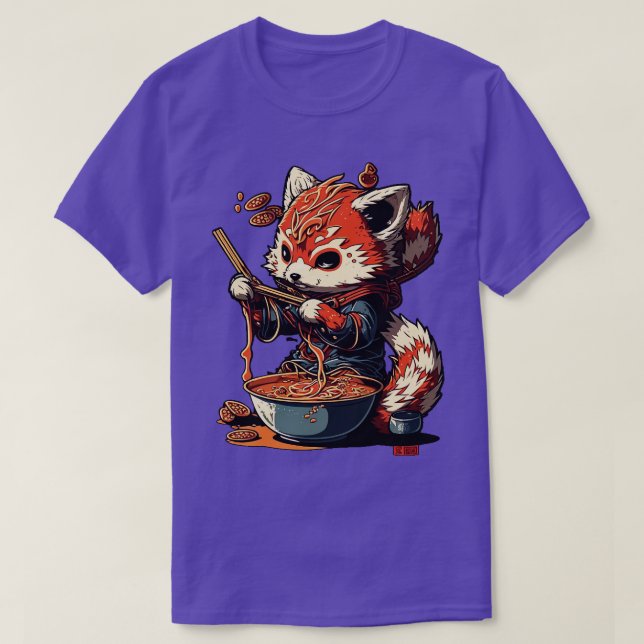 Red Panda4 T Shirt (Design framsida)