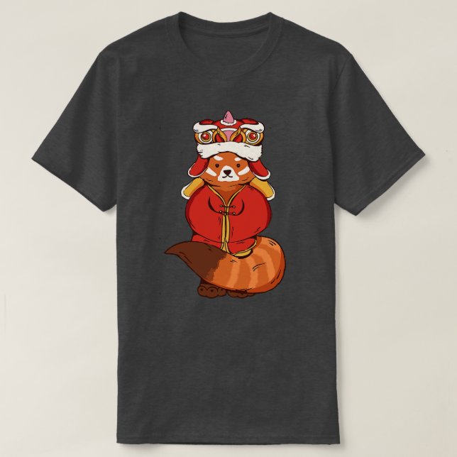 Red Panda 1 T Shirt (Design framsida)