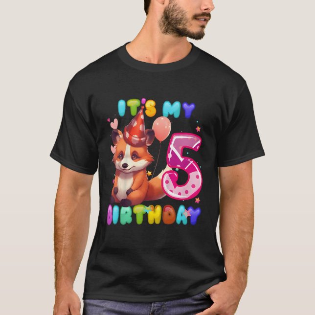 Red Panda 5Th I M 5 T Shirt (Framsida)