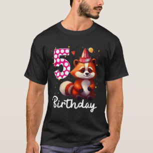 Red Panda 5Th I M 5 T Shirt
