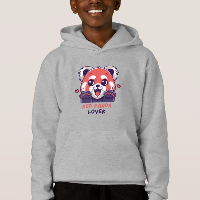 Red Panda Älskare T Shirt (Framsida)