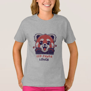 Red Panda Älskare T Shirt