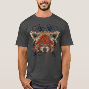 Red Panda Ansikte T Shirt