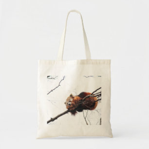 Red Panda Bag Tygkasse
