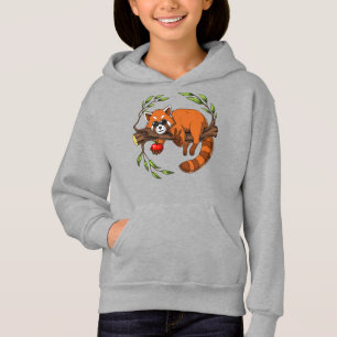 Red Panda Bear Hippie T Shirt