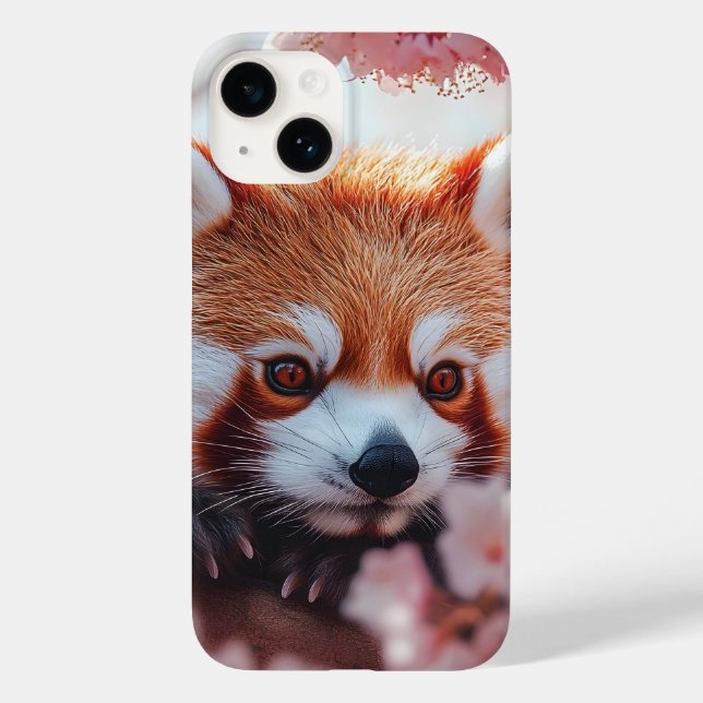 Red Panda Bland Cherry-Blommar (Baksida)