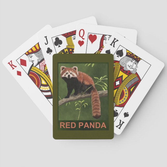 Red Panda Casinokort (Baksidan)