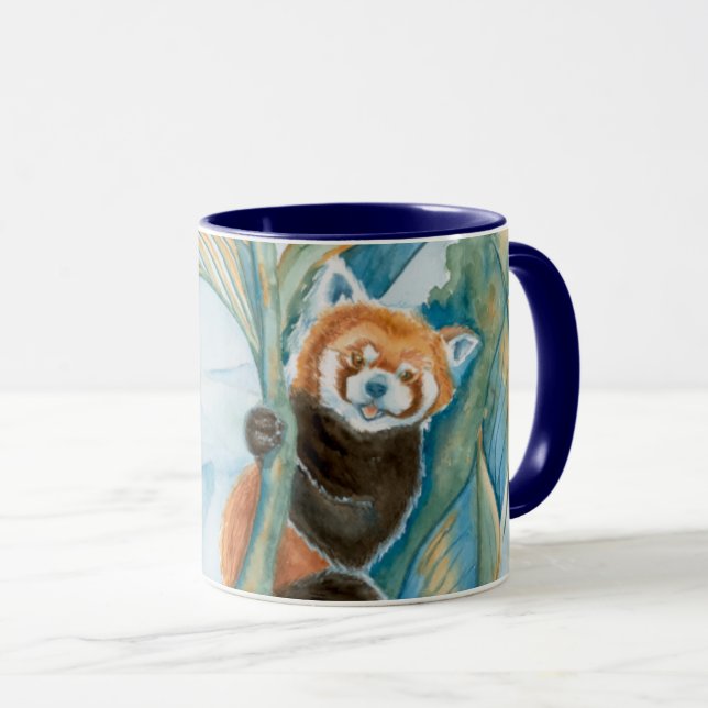 Red Panda Coffee Mugg (Framsida höger)