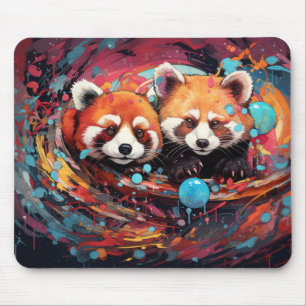 Red Panda Colorful Animal Enchanting Musmatta