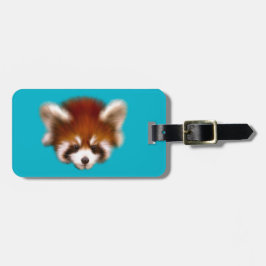 Red Panda Design Bagagebricka