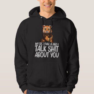 Red Panda För manar Women Boys Girls Kids Panda Hoodie