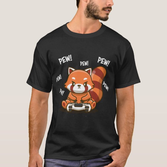 Red Panda gift family T Shirt (Framsida)